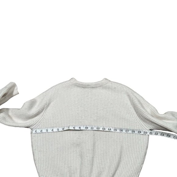 MAJE Ecru Millo Cropped Wool Blend Cardigan Women's Sz 1 - Picture 8 of 12